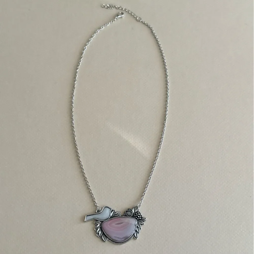 Boho bird Necklace N1970 - Picture 3 of 6